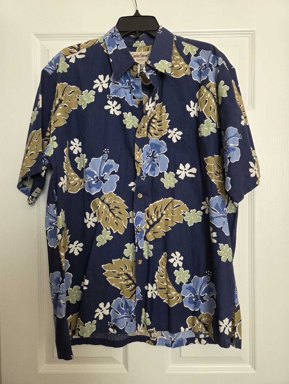 COOKE STREET HONOLULU SHIRT MENS XL Blue